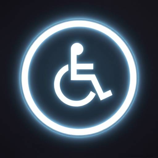 Accessibility icon showing alternative text